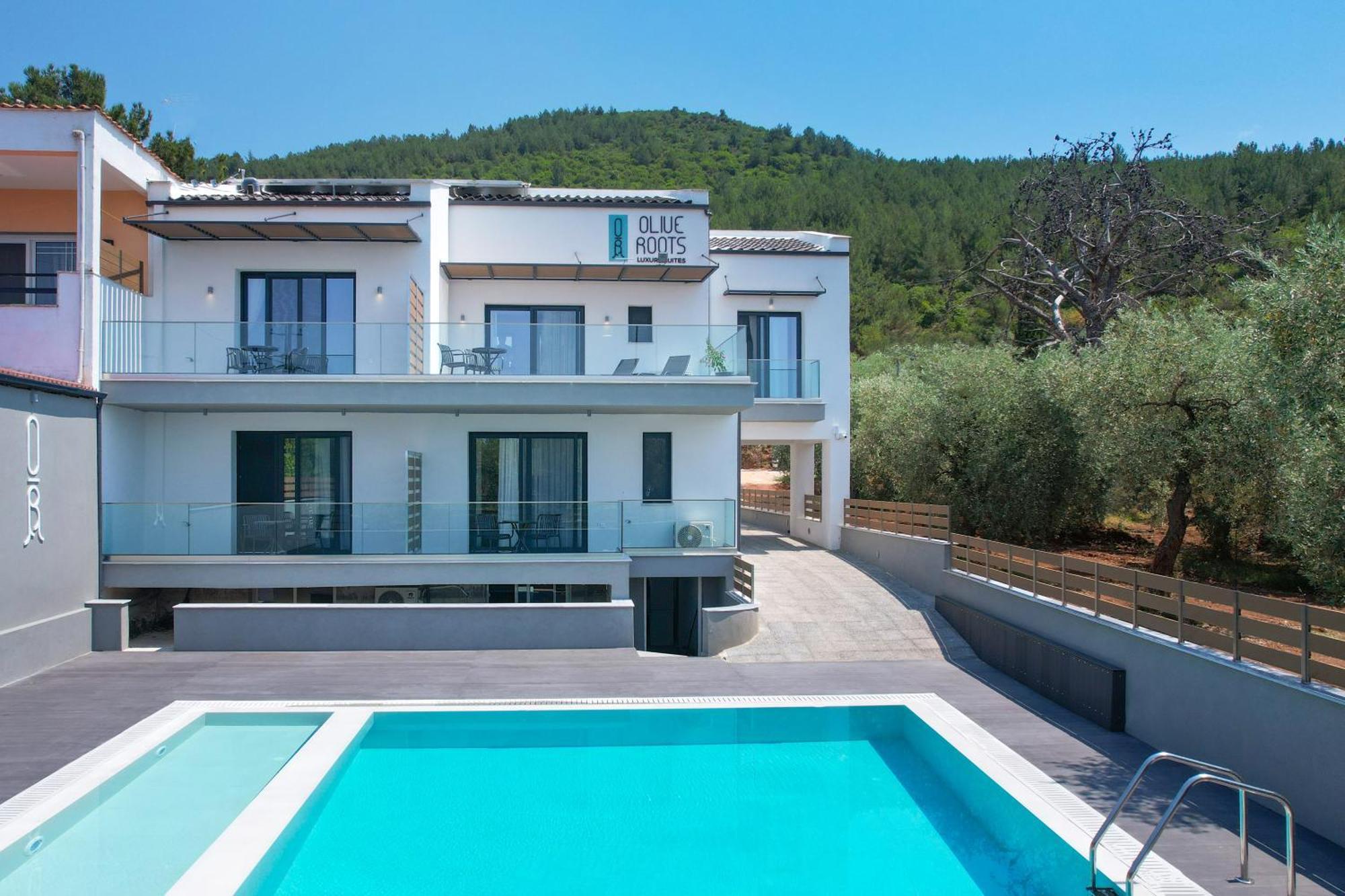 Olive Roots Otel Skala Rachoni  Dış mekan fotoğraf